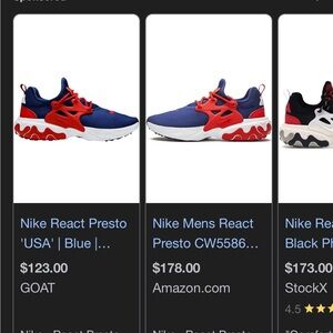 Nike react presto usa